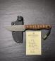 Preview: Semi Custom Knife Heidi Blacksmith mit Micarta und Bead