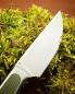 Preview: Krauts Knives Autobahn stonewash Micarta grün