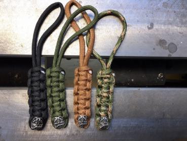 Lanyard mit Bead army green