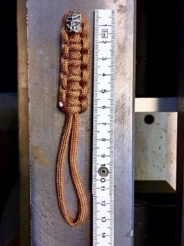 Lanyard mit Bead beige