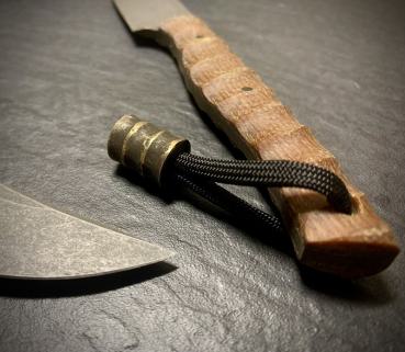 Preview: Semi Custom Knife Heidi Blacksmith mit Micarta und Bead