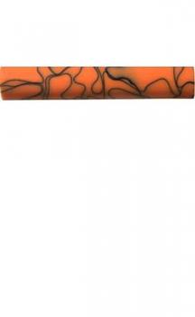 Pen Blank Acrylic orange schwarz fein