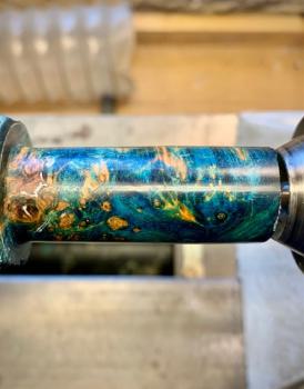 Preview: Pen Blank StabHolz Ahorn gestockt Multicolor