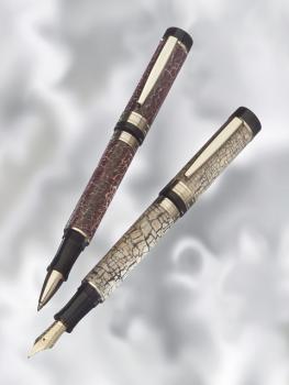 Bausatz Füllfederhalter 17aPLACB & Pen Blank Cocos Brown mit