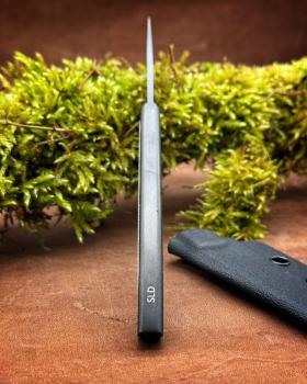 Preview: Krauts Knives Autobahn DLC Micarta schwarz