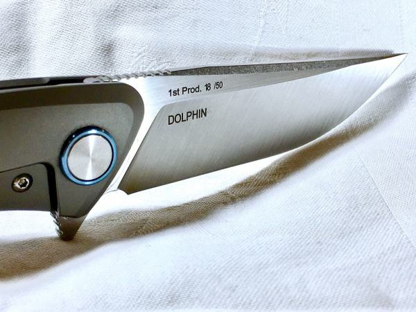 Bestech Knives Titan Dolphin grey