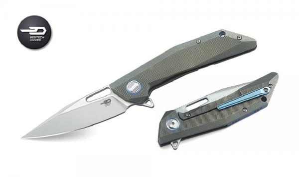 Bestech Knives Titan Shrapnel grey