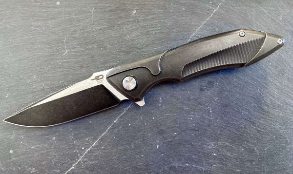 Bestech Knives Titan Starfighter black bronze stonewash