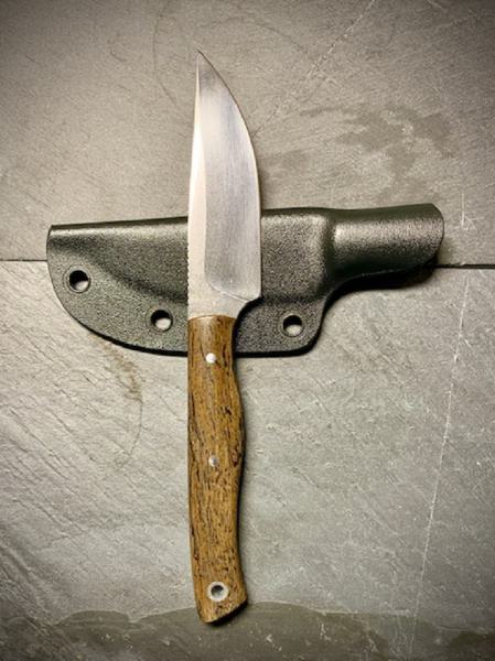 Semi Custom Knife Heidi Blacksmith mit Seekuh-Knochen