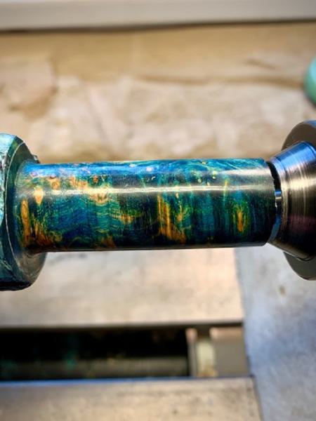 Pen Blank StabHolz Ahorn gestockt Multicolor