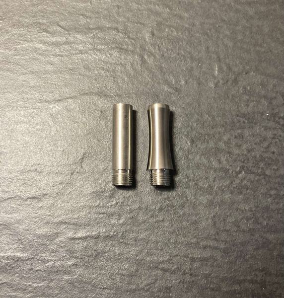 Bausatz Füllfederhalter Notarius Edelstahl Griffstück gerade