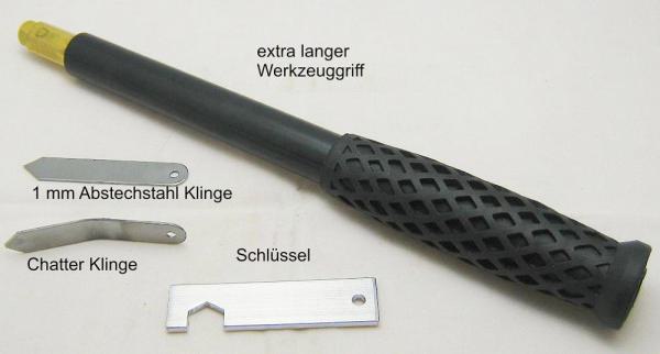 Drechseleisen Nano Tool Abstech/Chatter Tool extra langer We